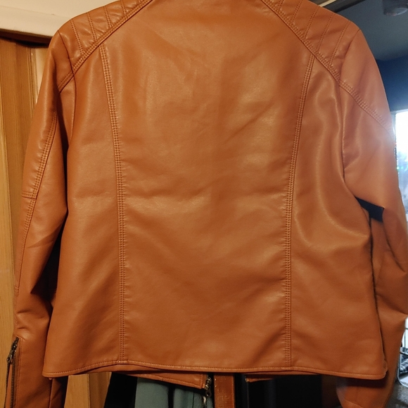 Faux Leather Jacket - Picture 2 of 3